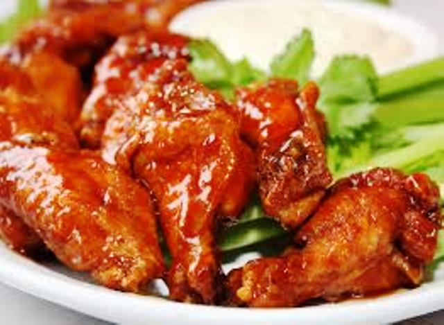 12. Alitas de pollo BBQ